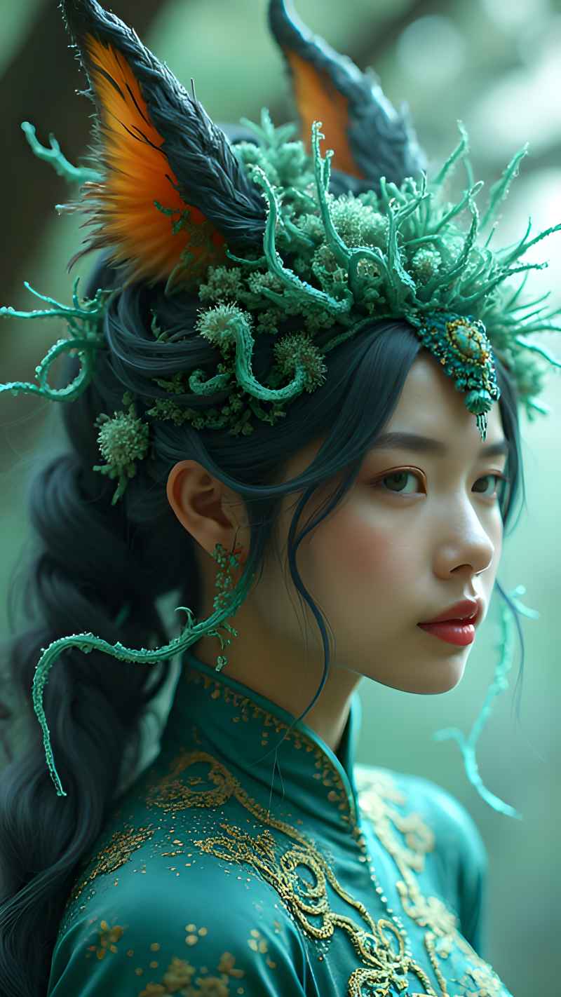 古风狐狸美女半人半妖 11