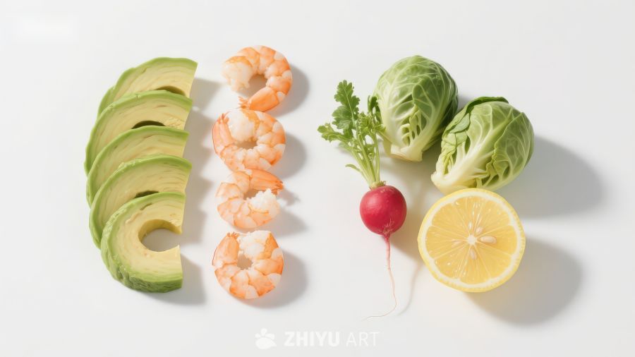 新鲜食材摆拍