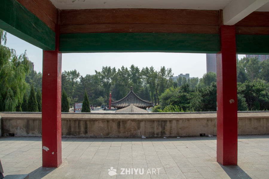 公园古风观景台