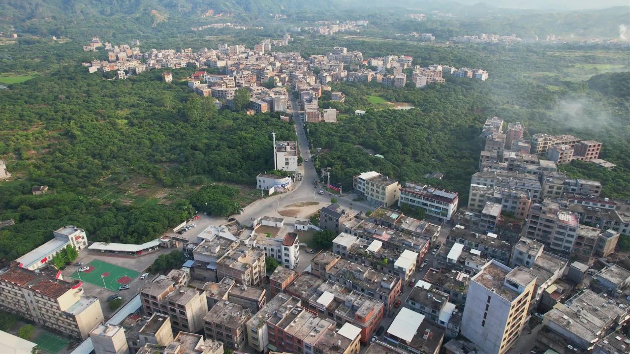 航拍福建新农村景观 9