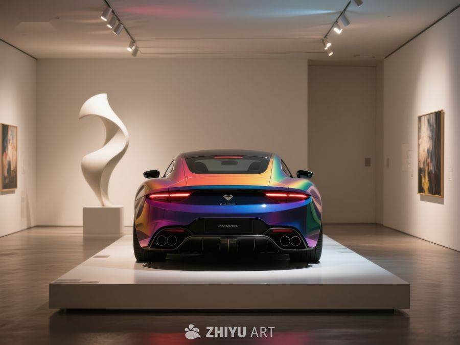 炫彩跑车展厅艺术展示 513