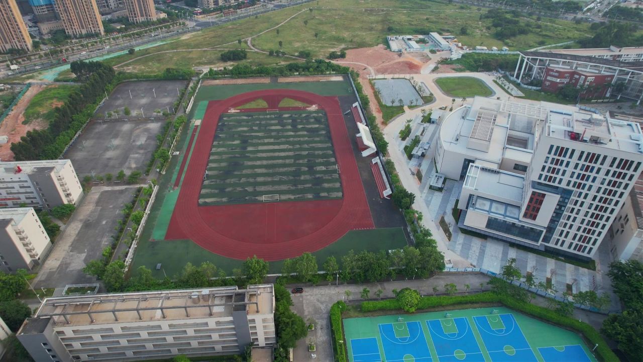 航拍厦门软件学院景观 7