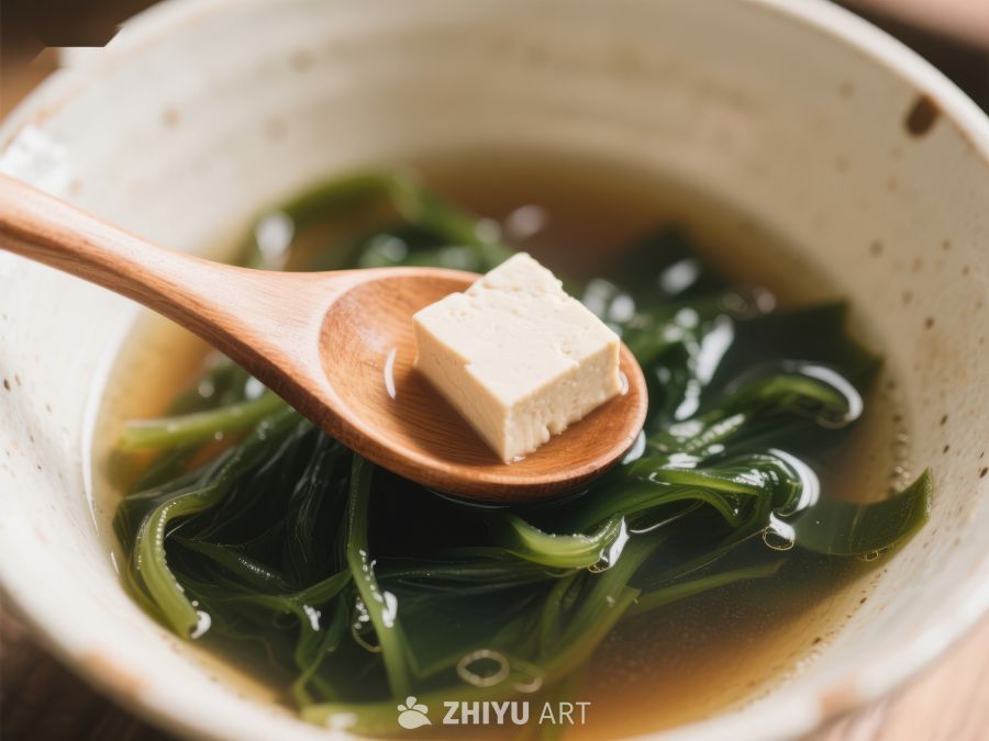 日式海带豆腐汤 214