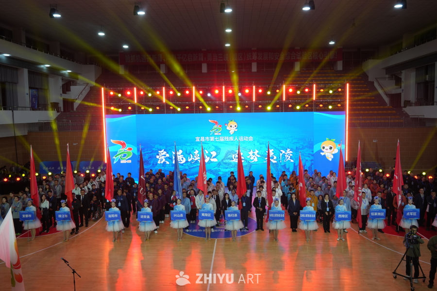 宜昌市第七届残疾人运动会开幕式