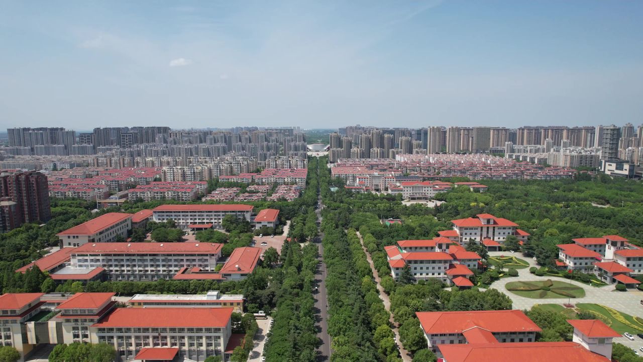 河南许昌市政府航拍
