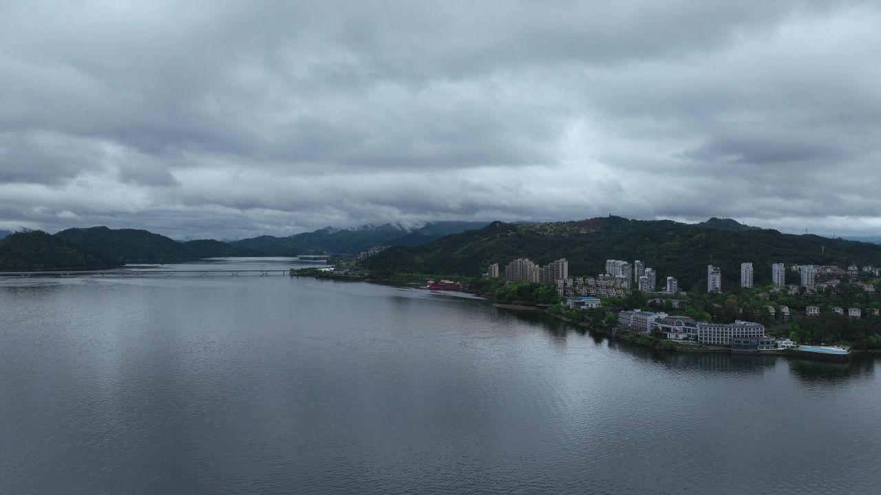 4K延时航拍浙江千岛湖风光 3