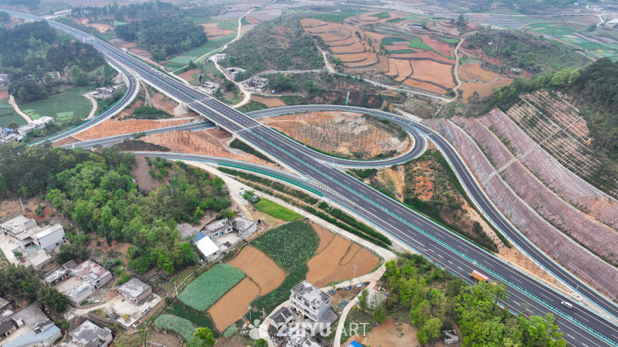 壮丽山河高速公路景观 2