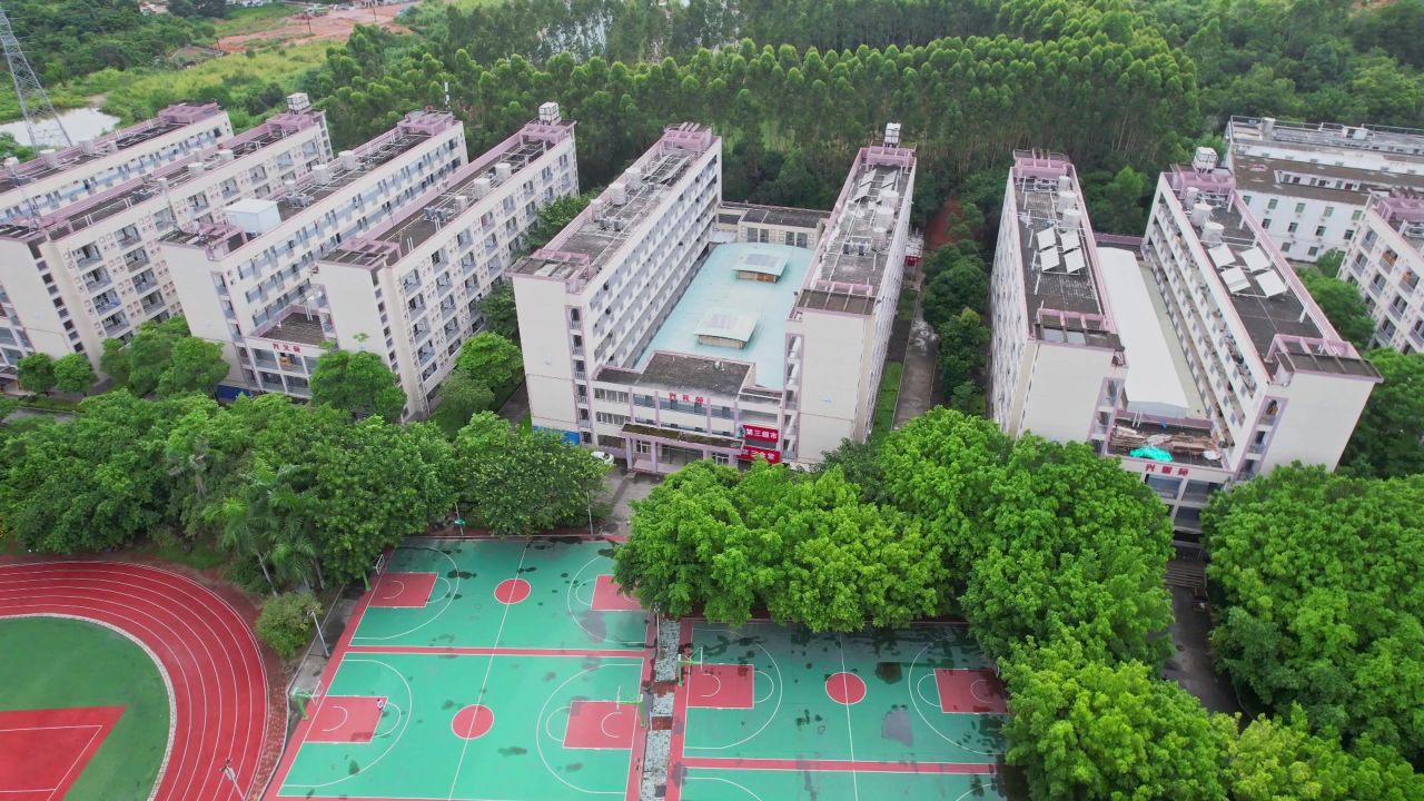 航拍厦门兴才学院合 12