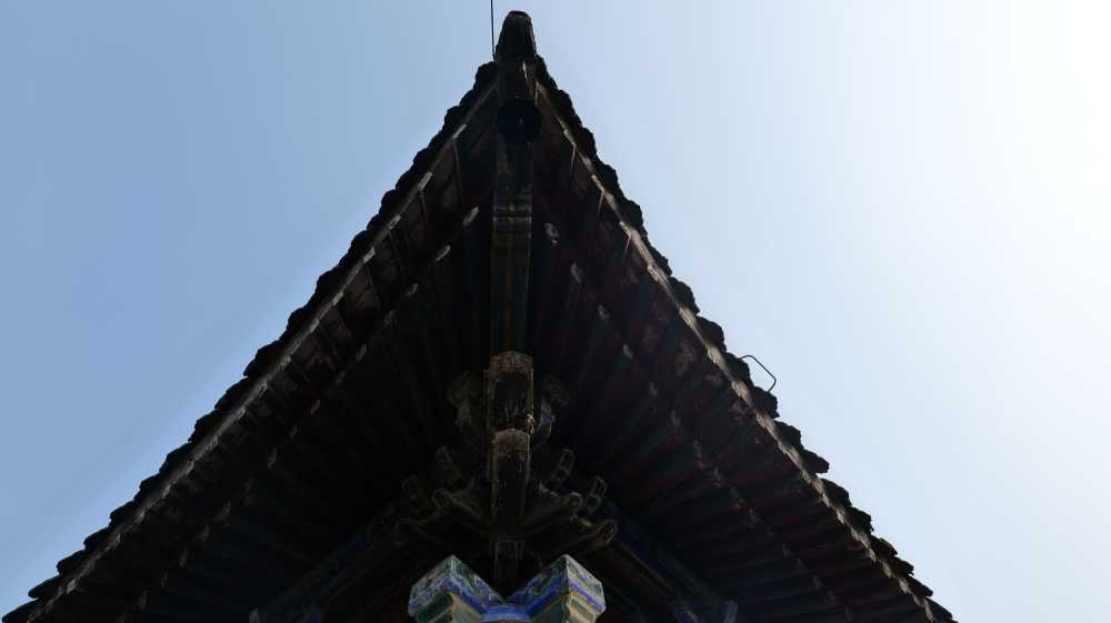 寺庙的一角