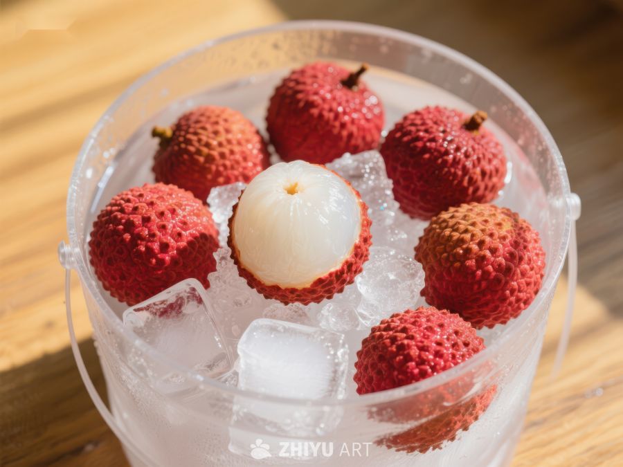 冰镇荔枝，清凉解暑 24