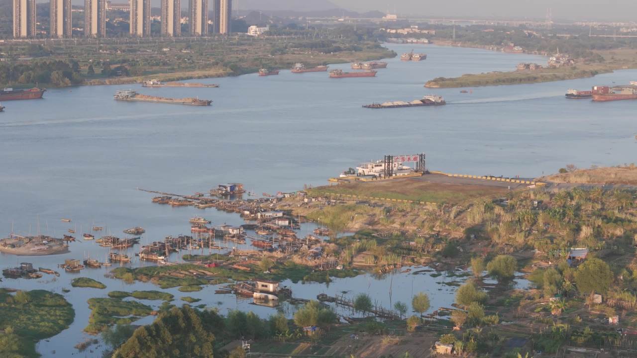 佛山市三水区西南街道北江大堤