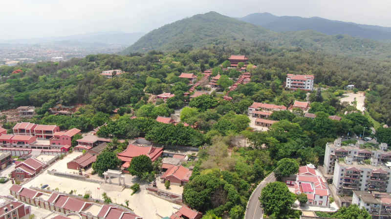 航拍福建泉州南少林