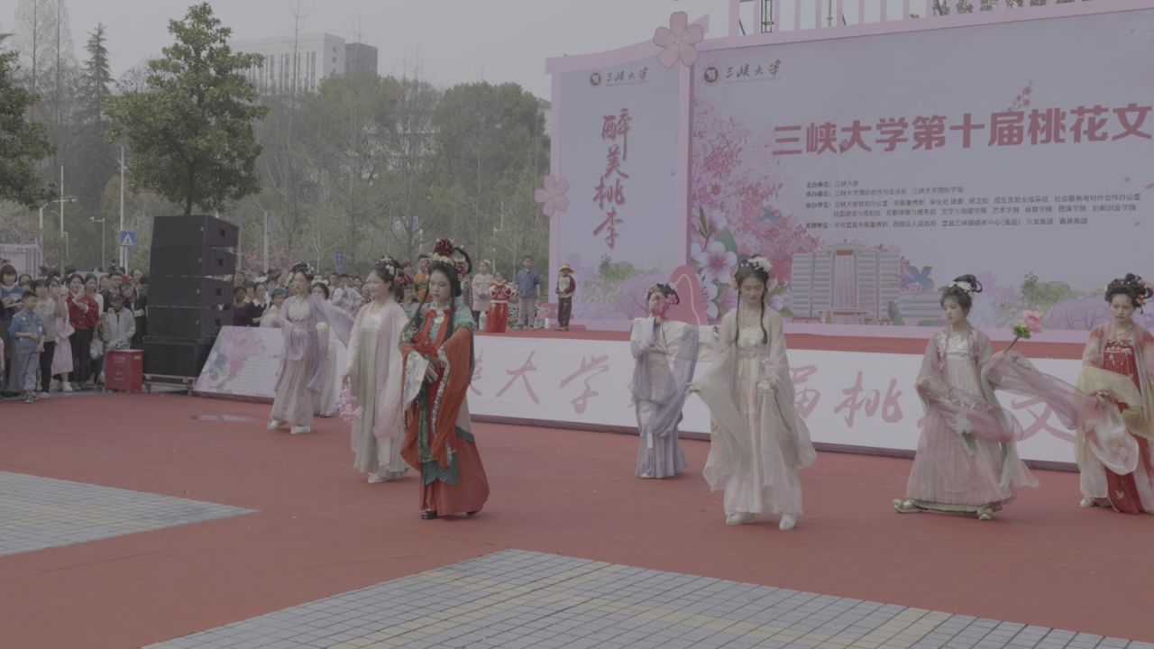 三峡大学桃花节 26