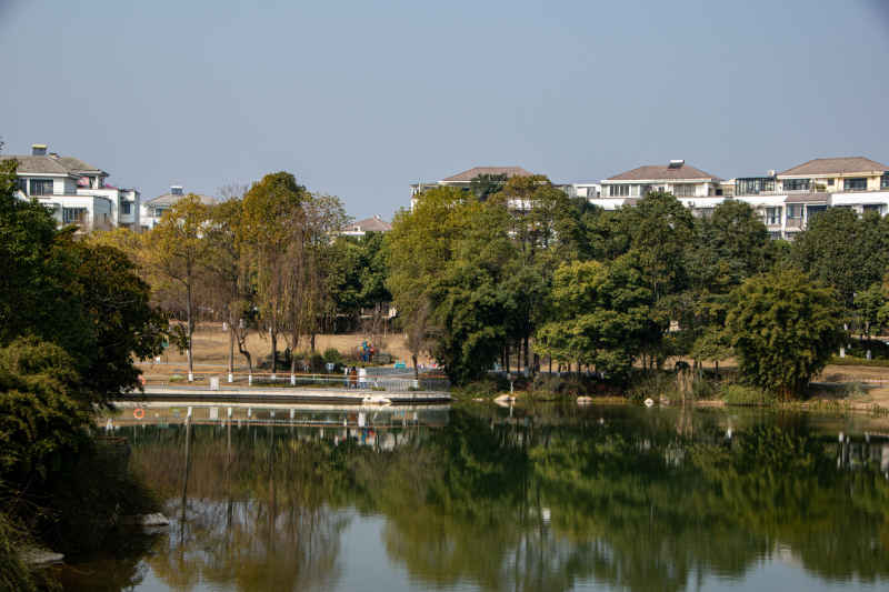绵阳园艺山人工湖