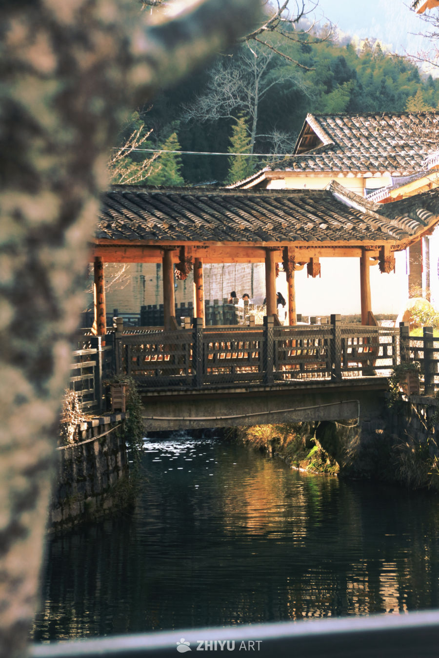 古桥静水流