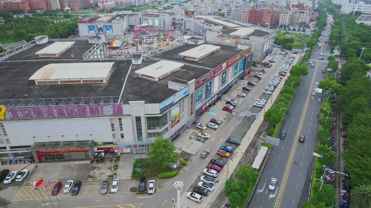 航拍厦门家居建材广场 3