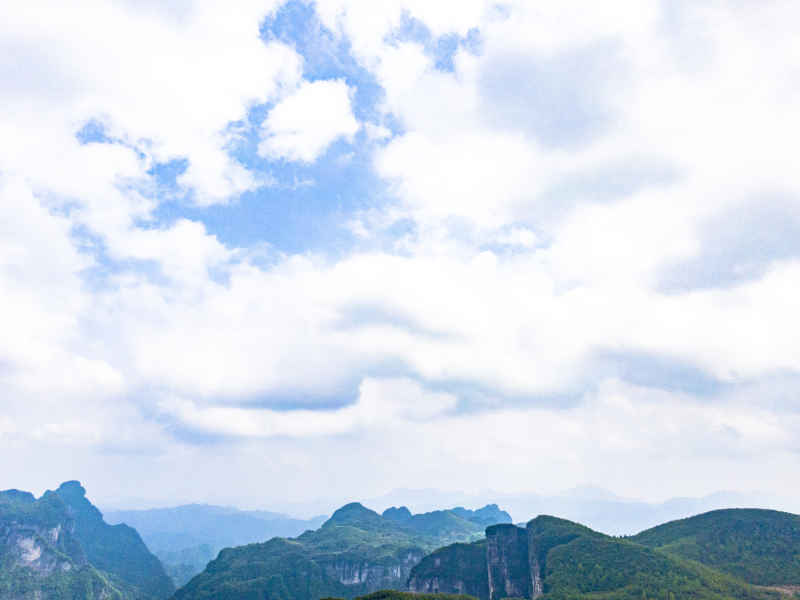 自然风景巍峨大山高山