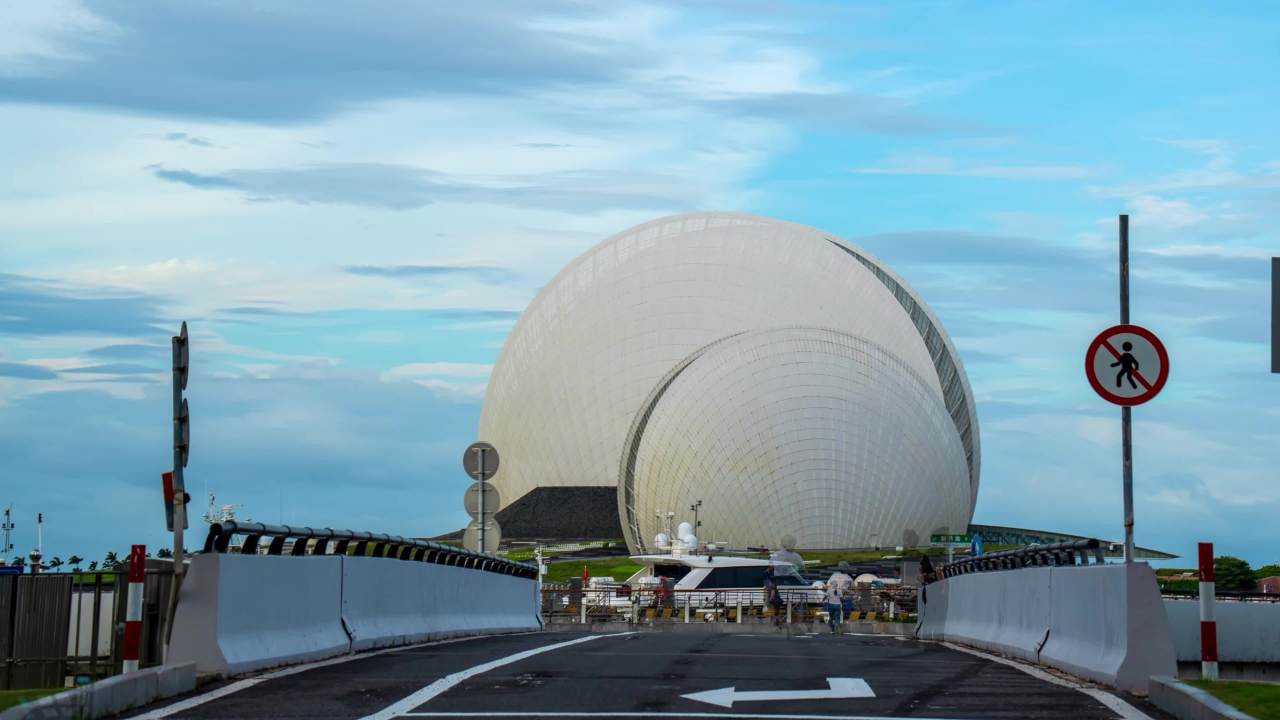 珠海日月贝大剧院建筑景观