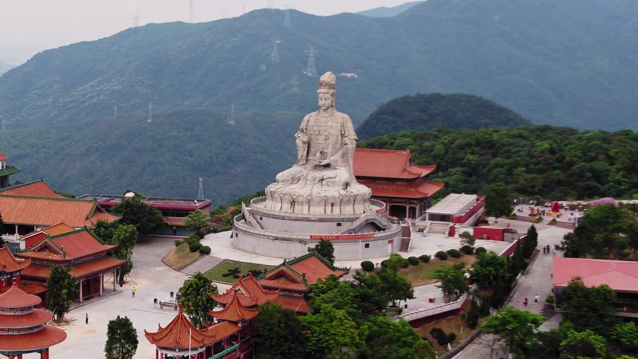 东莞观音山、航拍