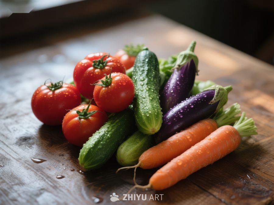 新鲜蔬菜静物图 642