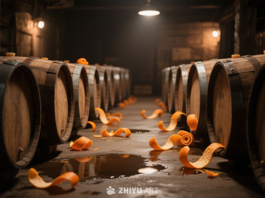 酒桶与橙皮：酿酒厂的静谧一角 290