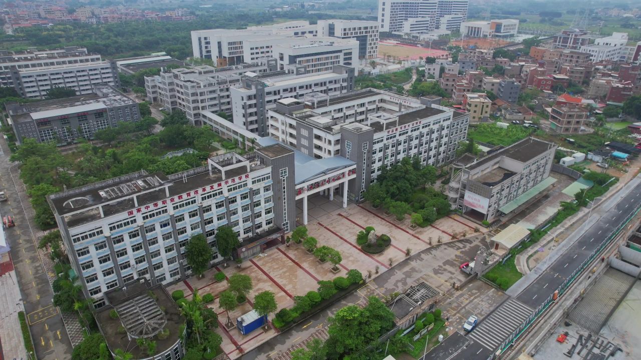 航拍厦门同安职业技术学校 3