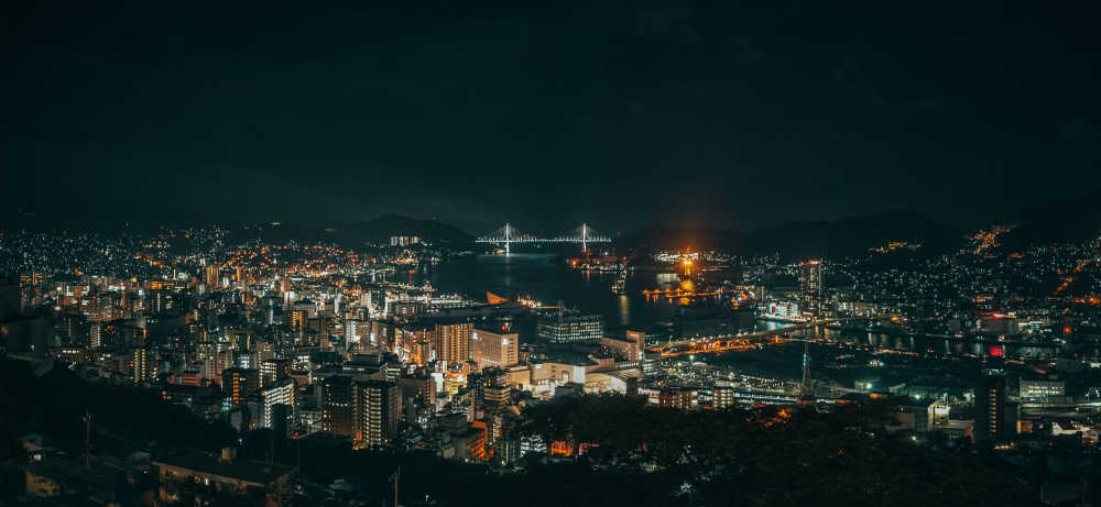 日本长崎夜景