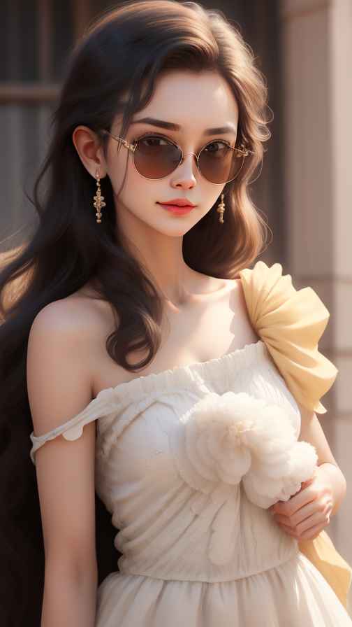 吊带美女