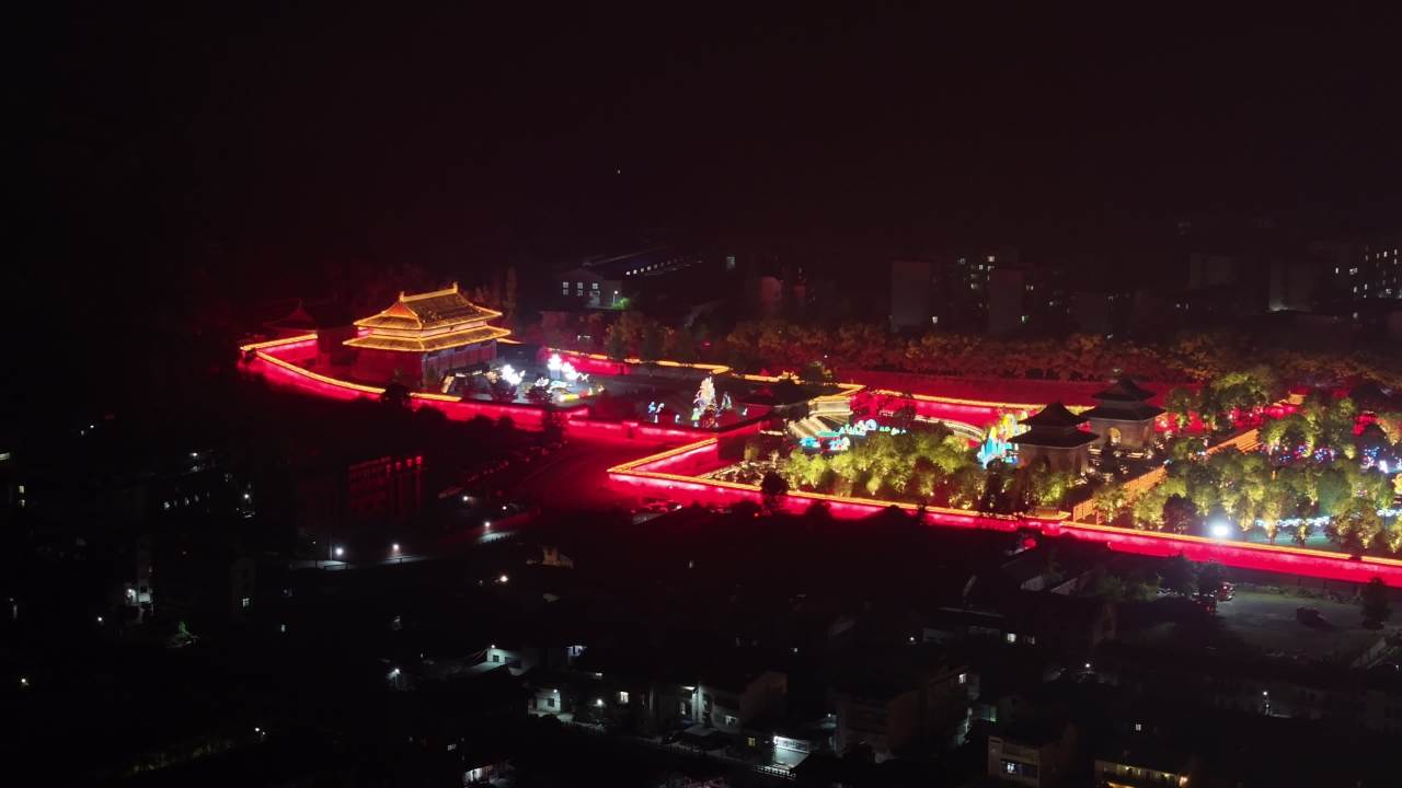 夜幕下的灯火辉煌