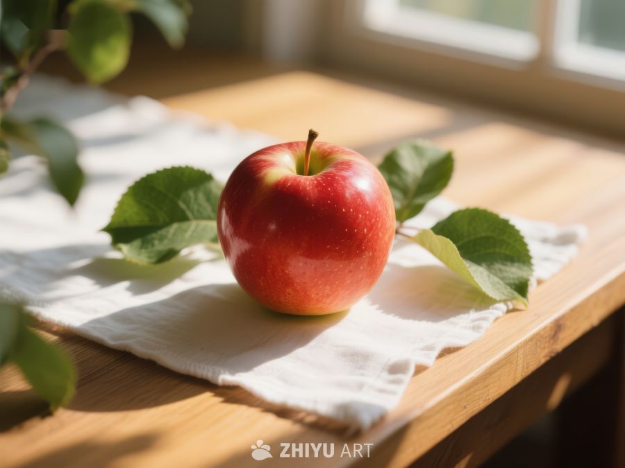 阳光下的红苹果 766