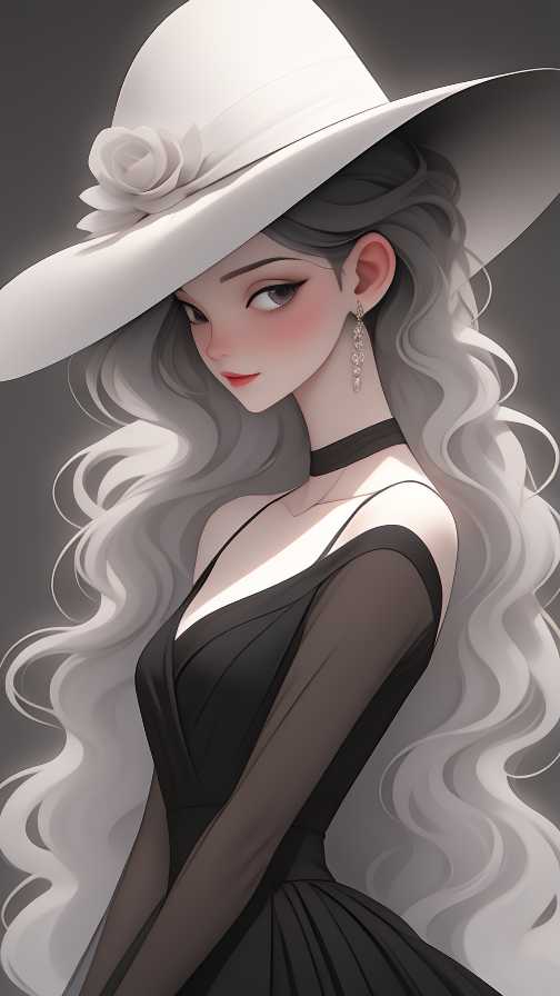 精致美女