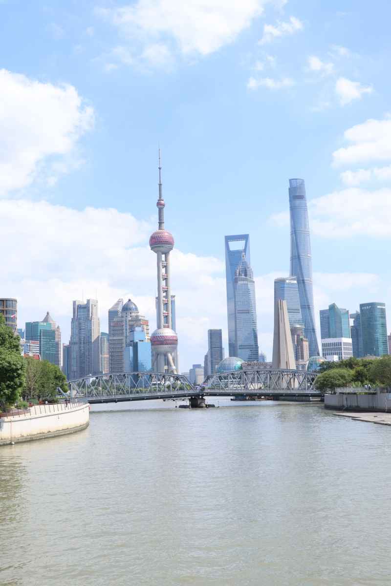 苏州河远眺浦东