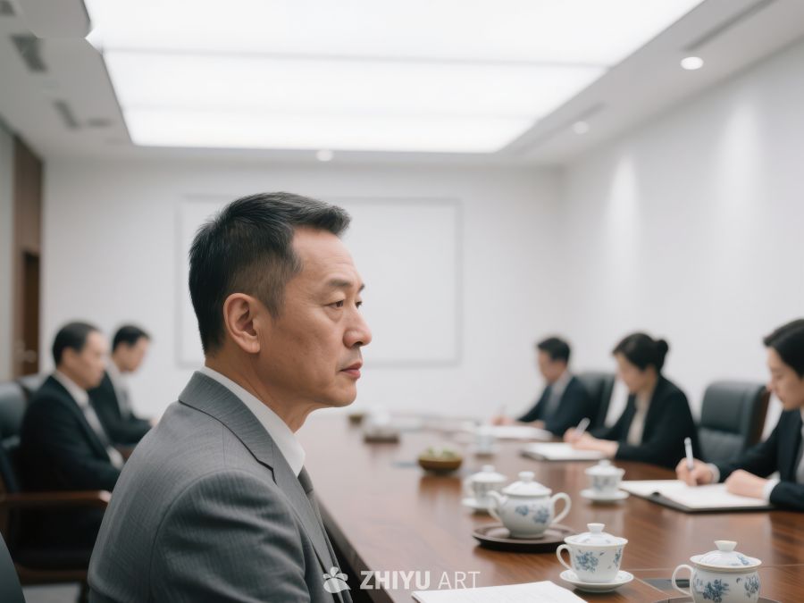商务会议中的专注讨论 294