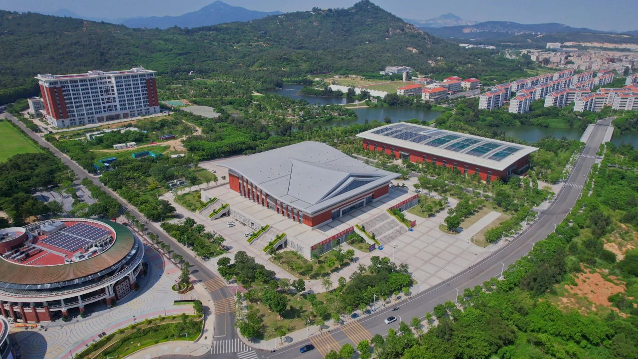 航拍厦门大学翔安校区