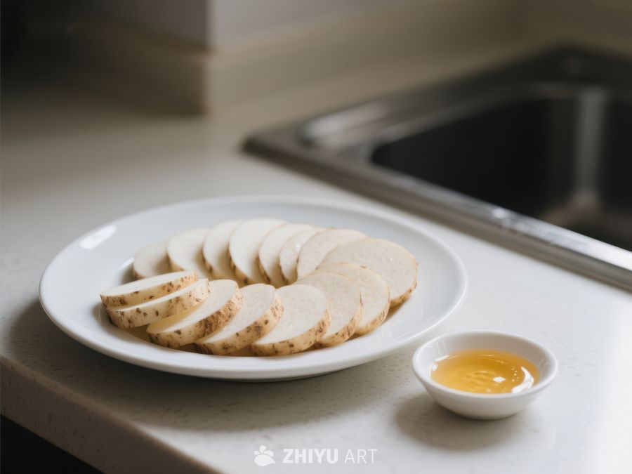 切片面包与蛋黄酱，厨房台面静物 318