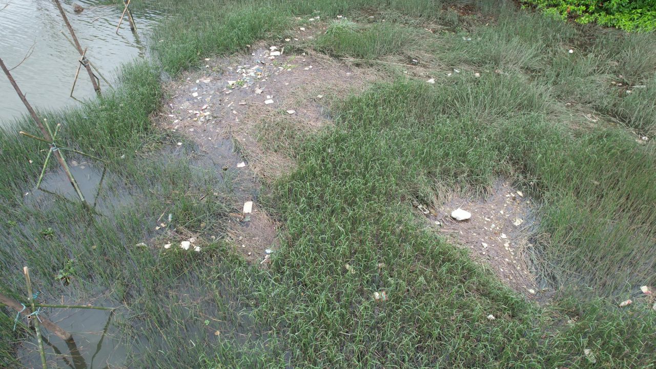 被污染的河水航拍 11