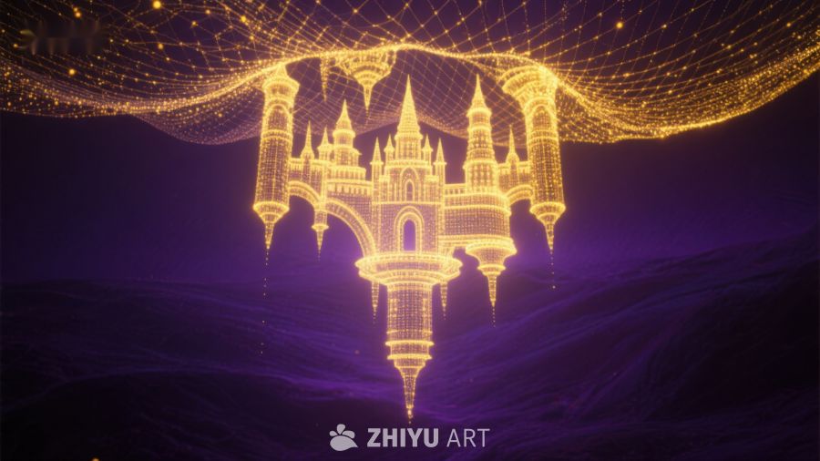 梦幻城堡光影艺术 245