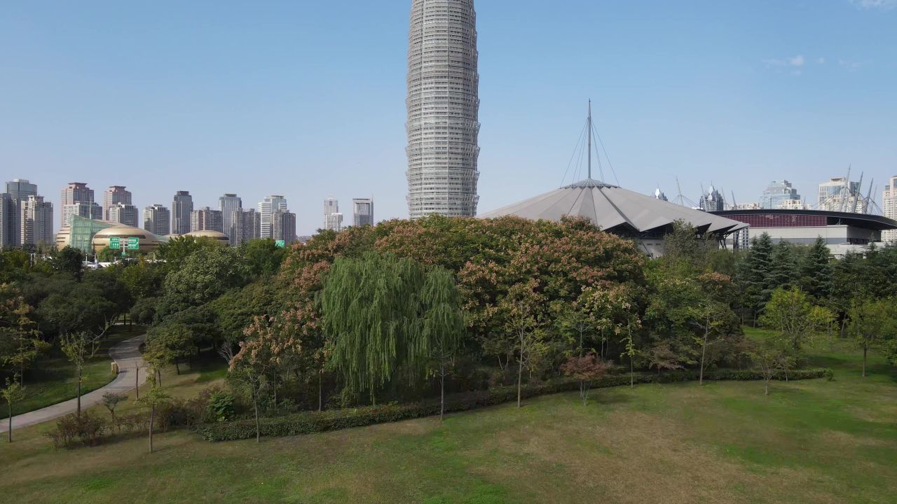 河南郑州城市地标建筑千禧广场