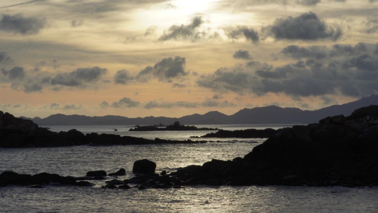 黄昏海岸