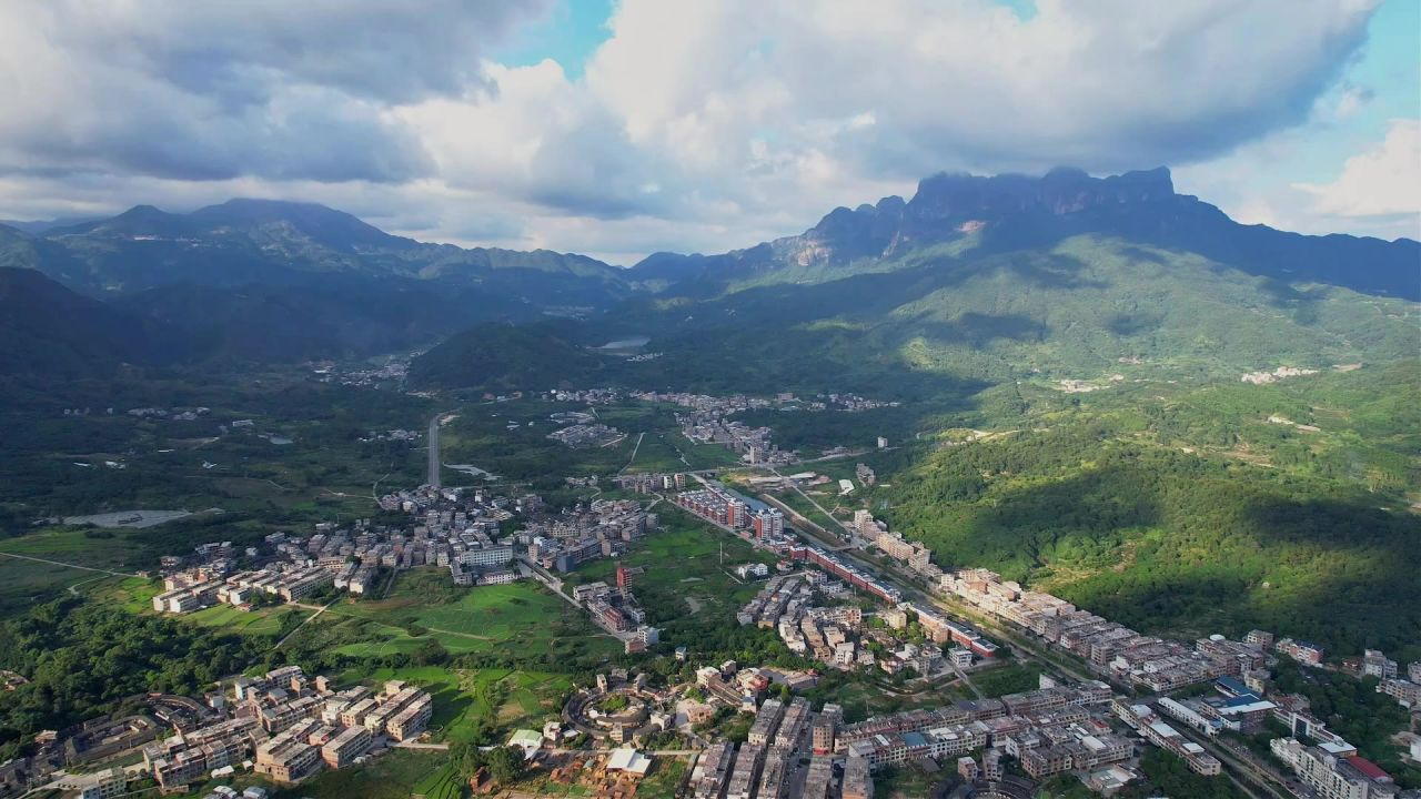 航拍漳州新农村景观 8