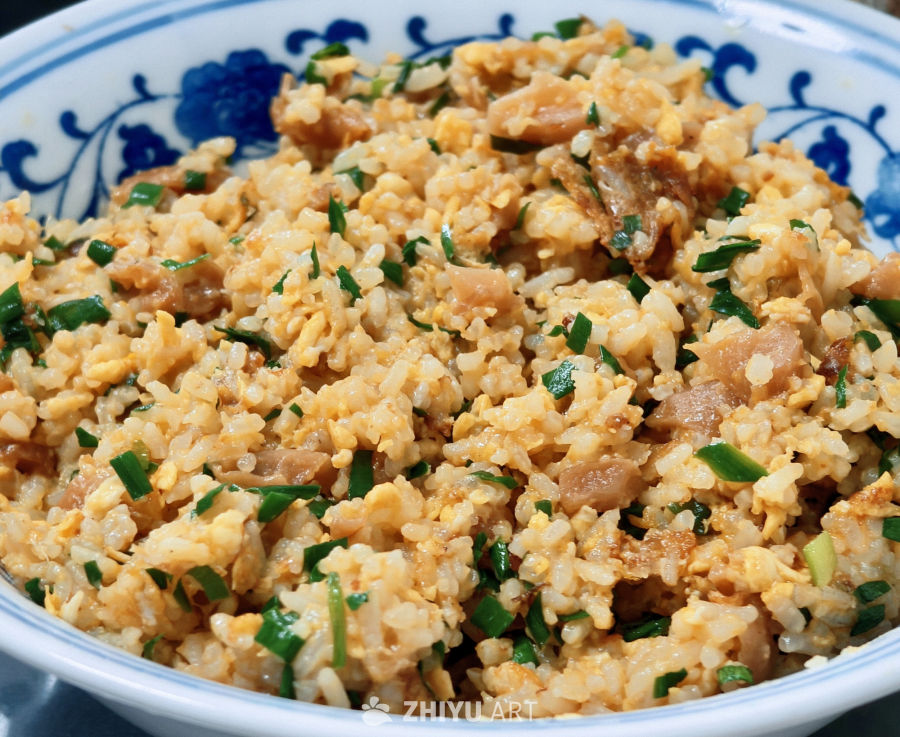 美味常州萝卜干炒饭
