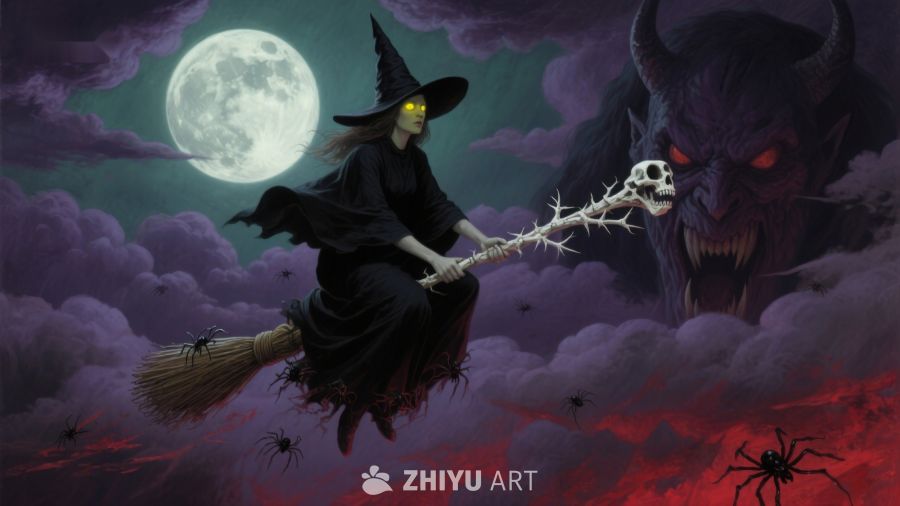 巫师夜行，恶魔窥视