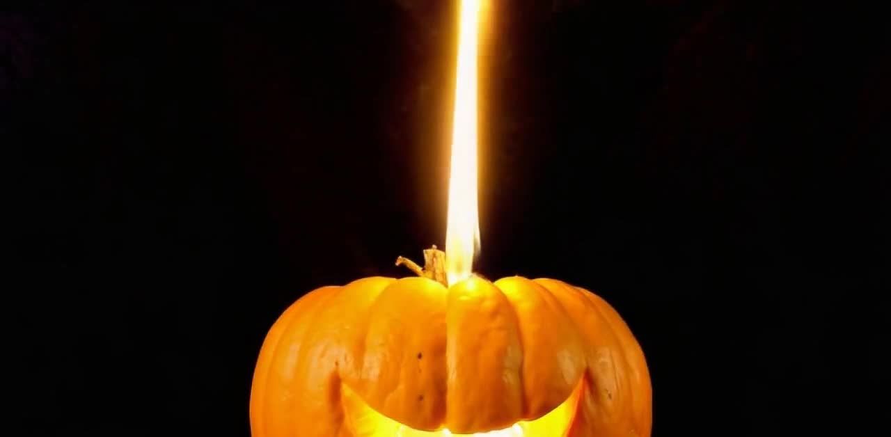 南瓜灯芯：火箭发射，万圣节的奇幻光芒！