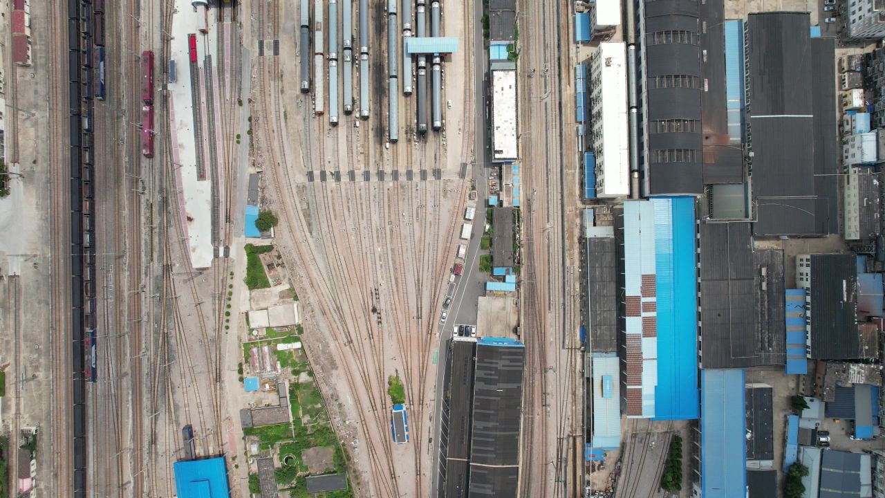 江苏徐州城市风光地标建筑航拍 