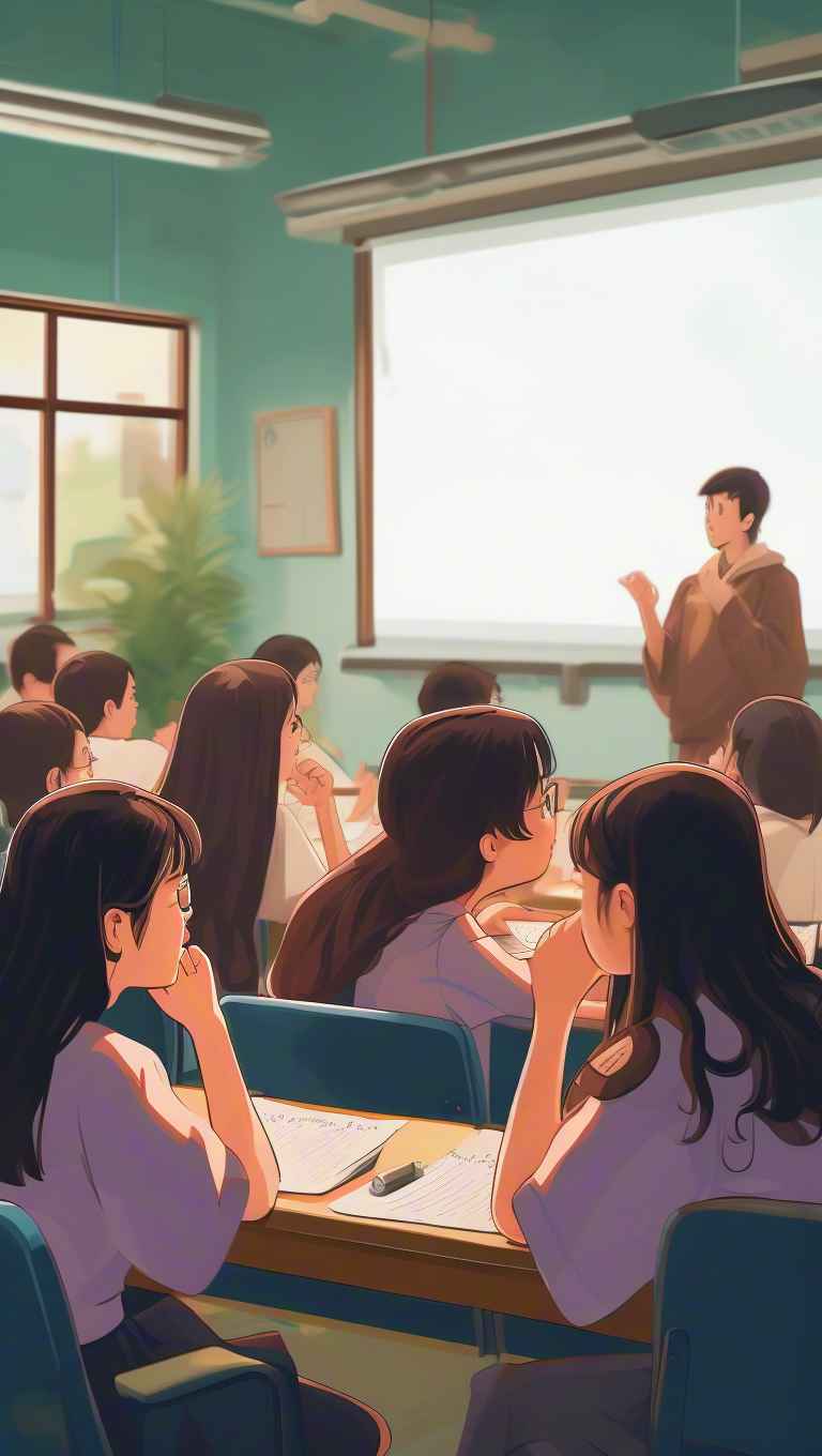 青年学者讲座，学生们认真聆听 2