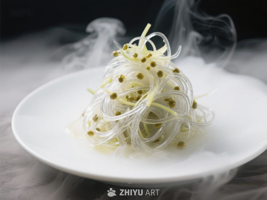 热气腾腾的豆芽粉丝盘 1299