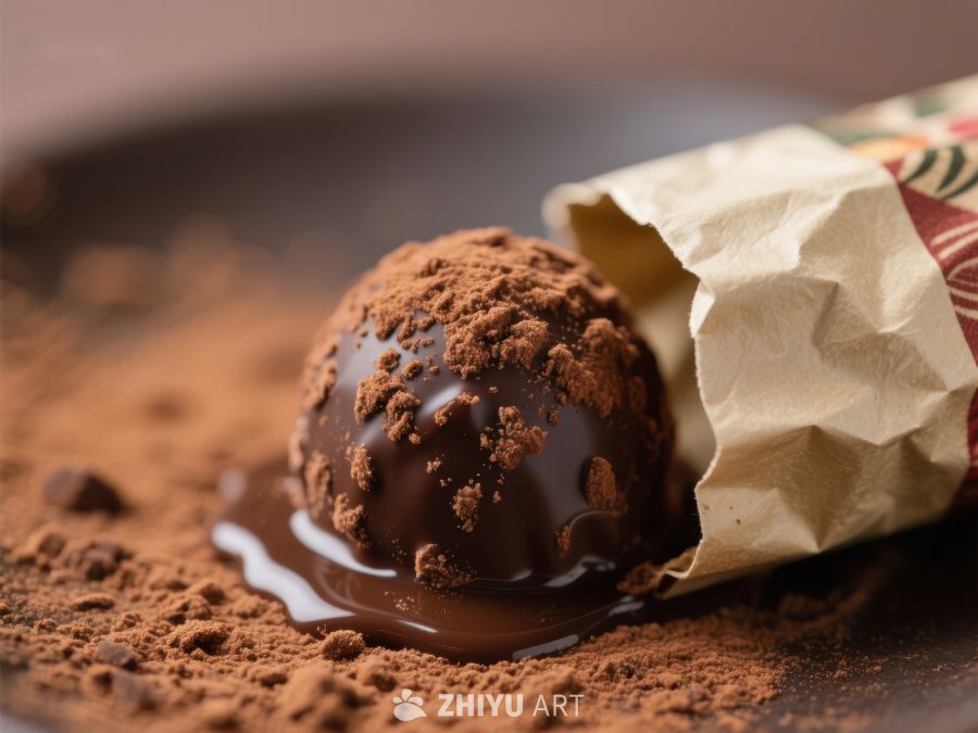 巧克力球与可可粉的完美结合 457