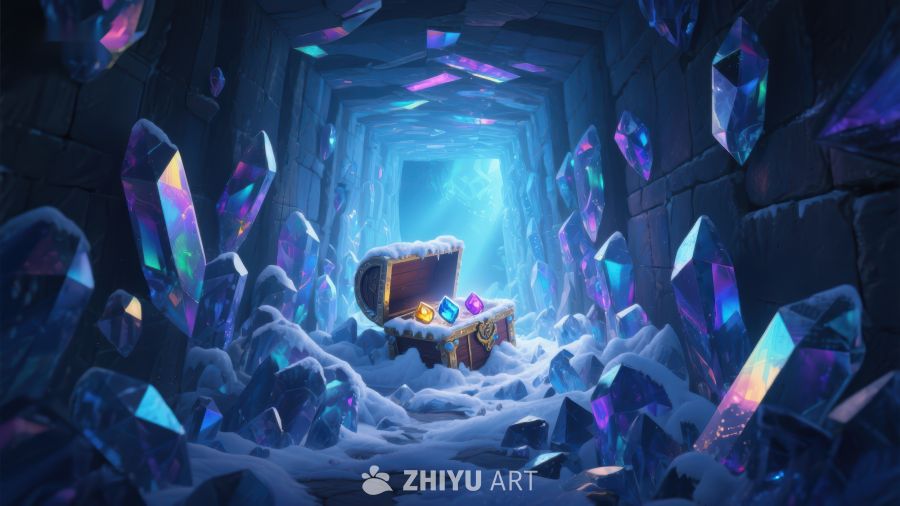 神秘水晶洞穴中的宝藏 476