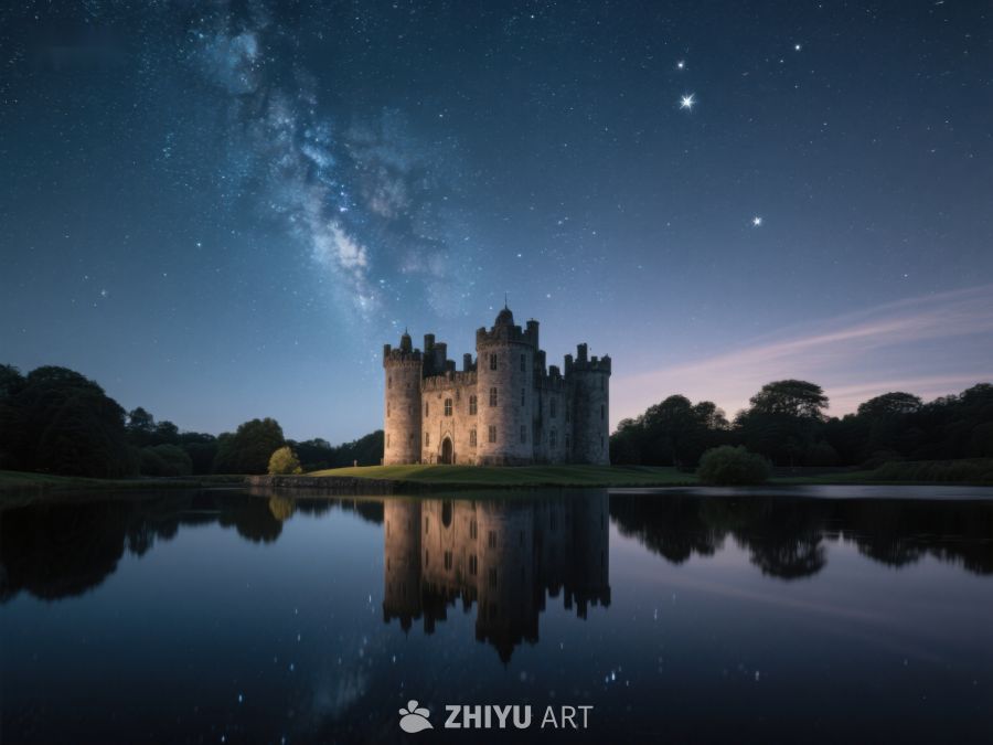 星空下的古堡倒影 163