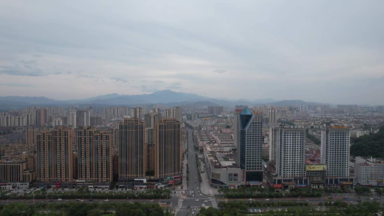 城市全景俯瞰